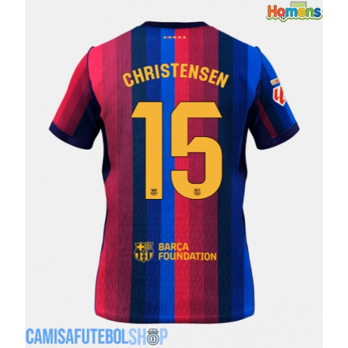 Camisa de time de futebol Barcelona Andreas Christensen #15 Replicas 1º Equipamento 2026-27 Manga Curta